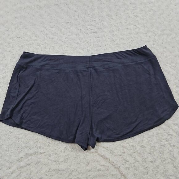 Athleta womens 3x well-rested rib blue soft pajama sleep short - Picture 6 of 6